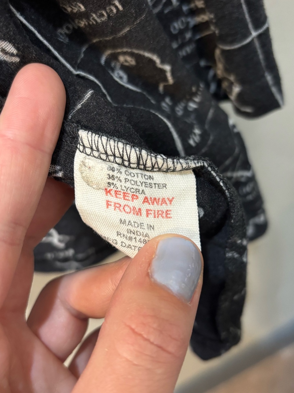 Svaha | Librarian Cardigan | Dewey Decimal System | Charcoal & White | S | VGUC - Picture 5 of 5